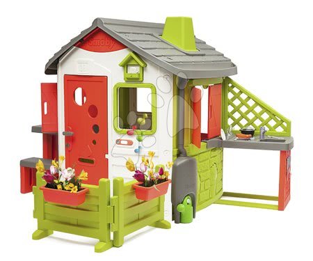 Toys for children from 2 to 3 years - Neo Jura Lodge DeLuxe Smoby Play House_1