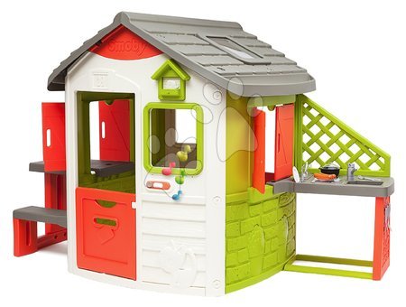 Toys for children from 2 to 3 years - Neo Jura Lodge Smoby Play House
