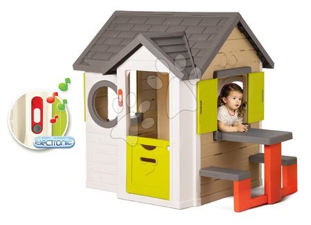 Toys for children from 2 to 3 years - My Neo House DeLuxe Smoby Playhouse Set_1