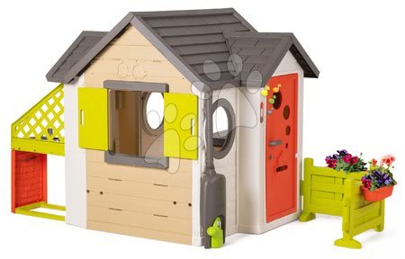 Domki dla dzieci - Domek My Neo House DeLuxe Smoby z akcesoriami do rozbudowy_1