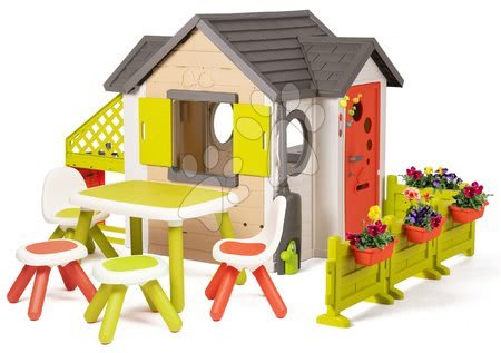 Speciálisan csak nálunk - Házikó My Neo House DeLuxe Smoby XL bővített változat - 66