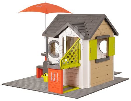 Căsuțe de grădină pentru copii  - Căsuță bej My New House Smoby - 6