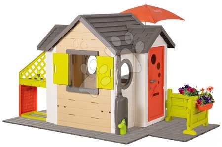 Căsuțe de grădină pentru copii  - Căsuță bej My New House Smoby - 7