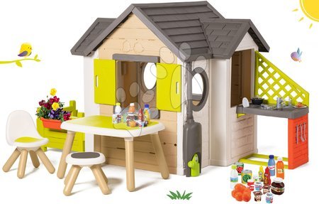Igračke za djecu od 2 do 3 godine - Kućica prirodna My New House Smoby