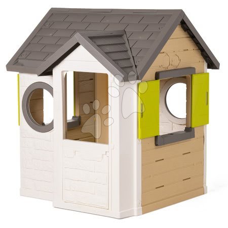 Speciálisan csak nálunk - Házikó natúr My New House Smoby - 3