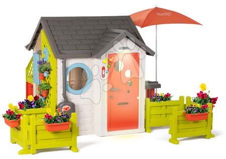 Kleine Spielhäuser für Kinder - Häuschen für den Gärtner Garden House Smoby