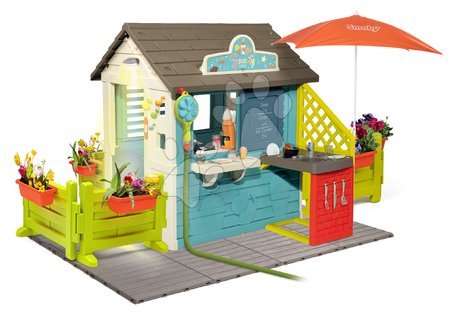 Domečky pro děti - Domeček s obchodem Sweety Corner Playhouse Smoby