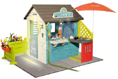 Igračke za djecu od 2 do 3 godine - Kućica s trgovinom Sweety Corner Playhouse Smoby