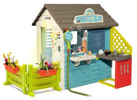 Căsuțe de grădină pentru copii  - Căsuță cu magazin Sweety Corner Playhouse Smoby