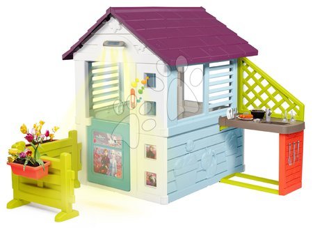 Hišice za otroke - Hišica Frozen Disney Playhouse Smoby