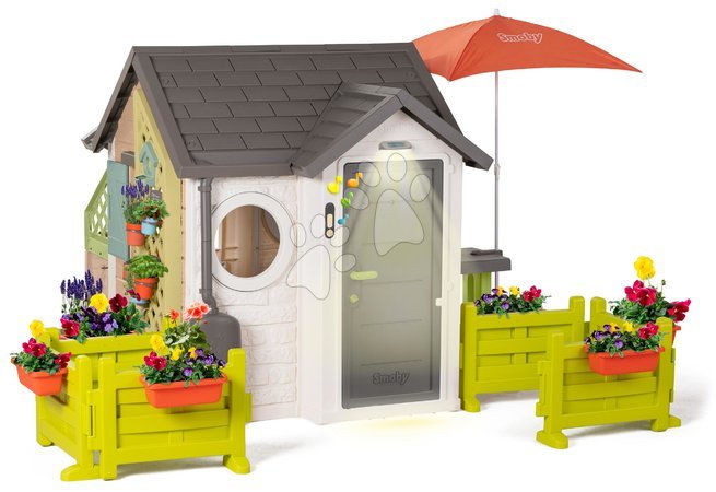 Kleine Spielhäuser für Kinder - Spielhaus für den Gärtner Garden House Smoby