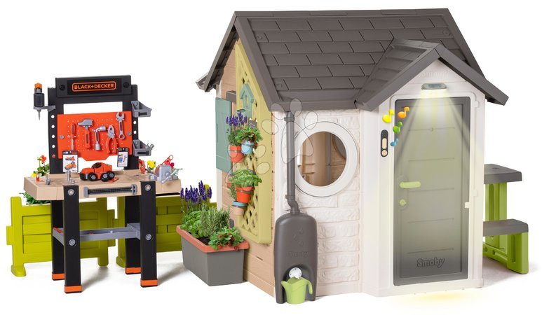 Sets vom Hersteller Smoby | Seite 4 - Gartenhaus für Gärtner mit Arbeitsbereich Garden House Life Smoby