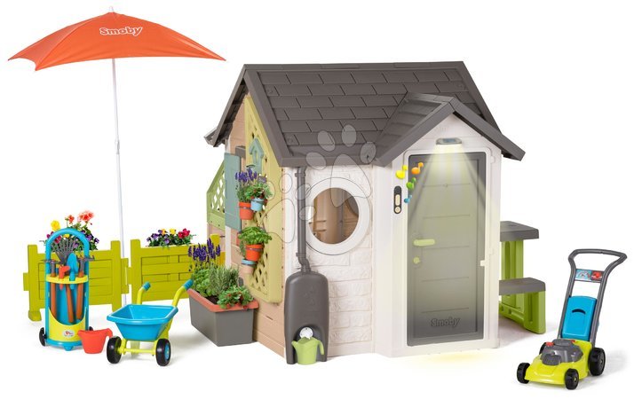 Sets vom Hersteller Smoby | Seite 4 - Gartenhaus für Gärtner unter dem Sonnenschirm Garden House Life Smoby