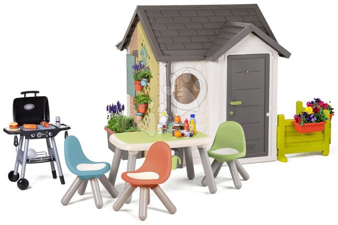 Sets vom Hersteller Smoby | Seite 4 - Gartenhaus für Gärtner mit Grill Garden House Life Smoby