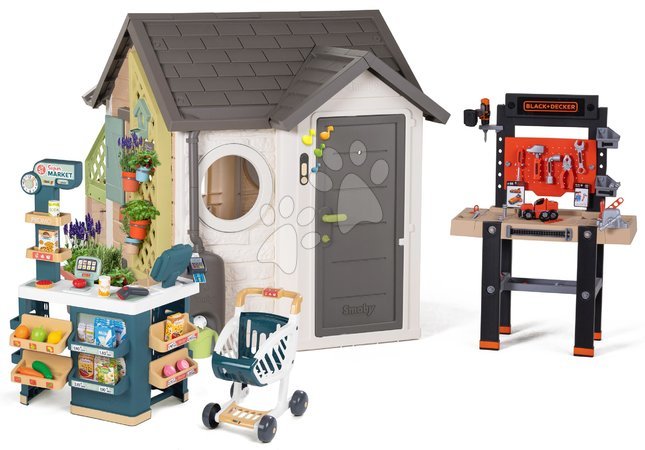 Sets vom Hersteller Smoby | Seite 4 - Gartenhaus für Gärtner mit Arbeitsbereich Garden House Life Smoby