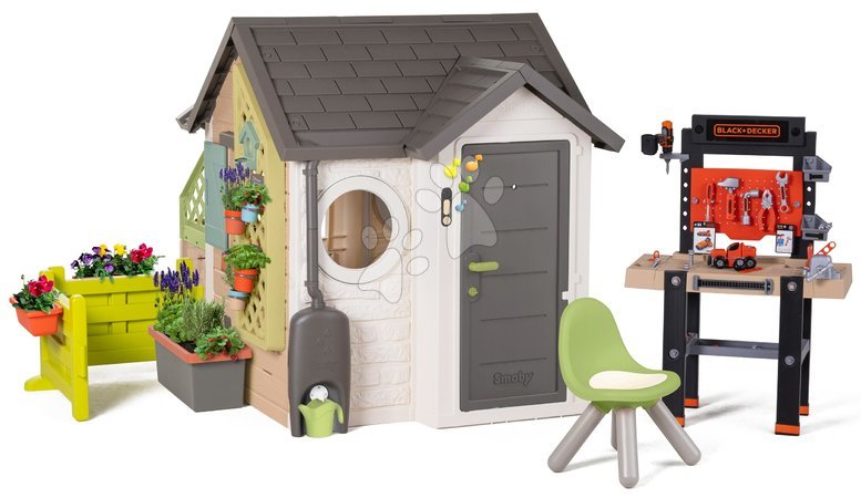 Sets vom Hersteller Smoby | Seite 5 - Gartenhaus für Gärtner mit Werkstatt Garden House Life Smoby