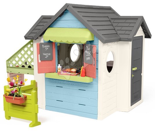 Spielhäuser für Kinder - Spielhaus mit Restaurant und Geschäft Chef House Life Smoby - 2