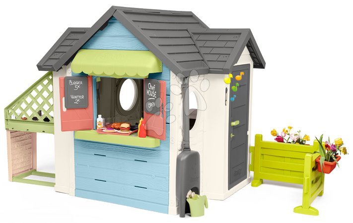 Spielhäuser für Kinder - Spielhaus mit Restaurant und Geschäft Chef House Life Smoby - 2