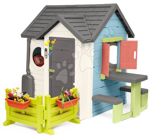 Spielhäuser für Kinder - Spielhaus mit Restaurant und Geschäft Chef House Life Smoby - 3