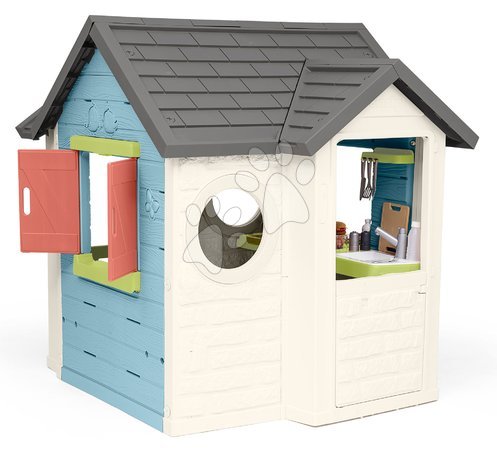 Spielhäuser für Kinder - Spielhaus mit Gartenrestaurant Chef House DeLuxe Smoby - 2