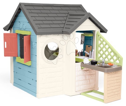 Spielhäuser für Kinder - Spielhaus mit Restaurant und Geschäft mit Klingel Chef House Life Smoby - 2