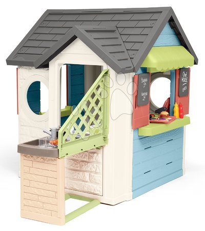Spielhäuser für Kinder - Spielhaus mit Restaurant und Geschäft mit Klingel Chef House Life Smoby - 3
