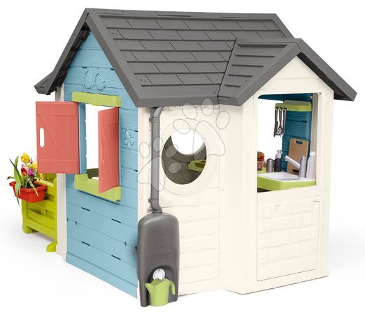 Spielhäuser für Kinder - Spielhaus mit Restaurant und Geschäft mit Stühlen Chef House Life Smoby - 2
