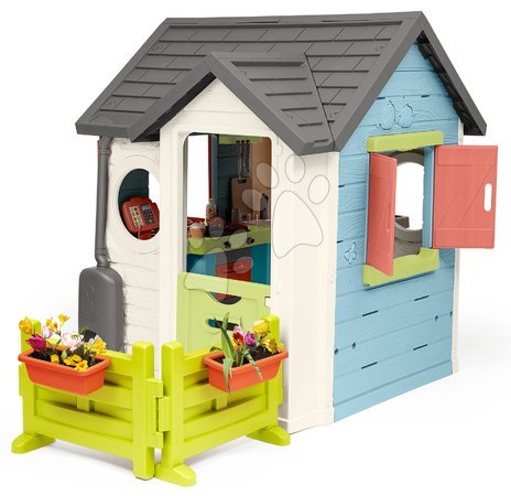 Spielhäuser für Kinder - Spielhaus mit Restaurant und Geschäft mit Stühlen Chef House Life Smoby - 3