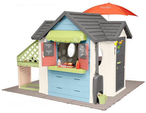 Speziell nur bei uns  - Spielhaus mit Geschäft und Restaurant unter der Lampe Chef House Life Smoby - 2