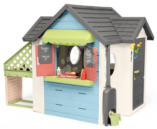 Speciálně jen u nás - Domeček s obchodem a restaurací s pískovištěm Chef House Life Smoby - 2