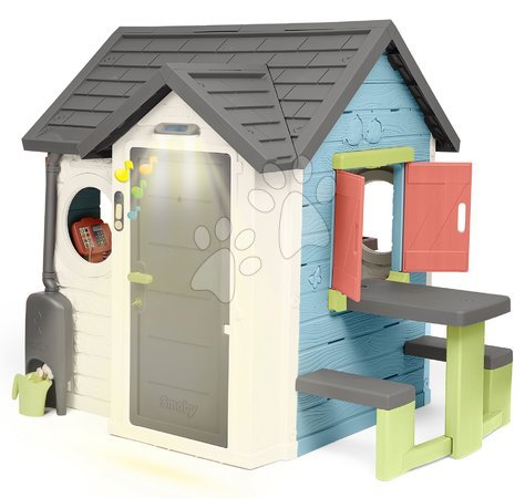 Speciálně jen u nás - Domeček s obchodem a restaurací s pískovištěm Chef House Life Smoby - 3