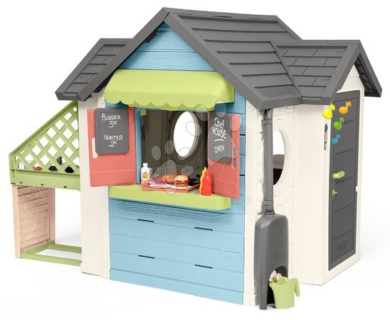 Speciálně jen u nás - Domeček s obchodem a restaurací se sprchou Chef House Life Smoby - 2