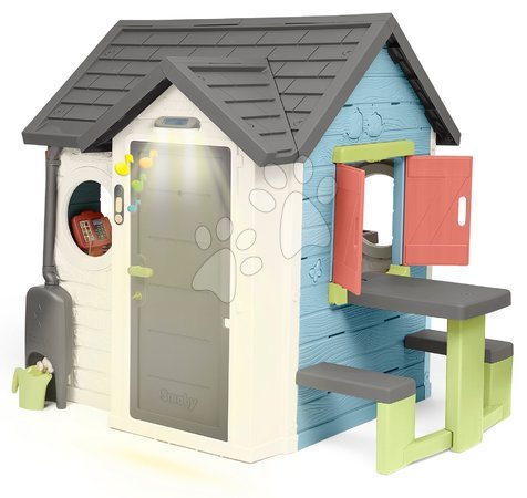 Speciálně jen u nás - Domeček s obchodem a restaurací se sprchou Chef House Life Smoby - 3
