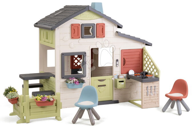 Smoby - Maison des amis avec coin cuisine Friends House Life Smoby