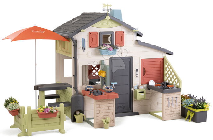 Troverete solo da noi - Domček Priateľov s pracovnou dielňou pre meteorológov Friends House Life Smoby