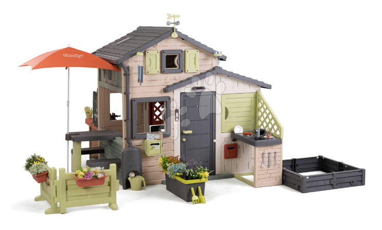 Troverete solo da noi - Domček Priateľov s osvetlením Friends Evo Playhouse Life Smoby