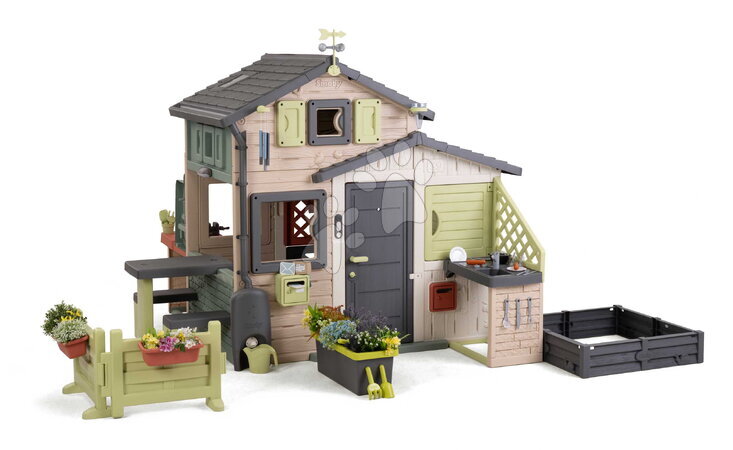 Troverete solo da noi - Domček Priateľov s pieskoviskom Friends Evo Playhouse Life Smoby