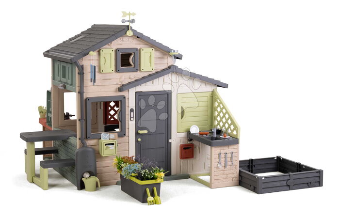 Troverete solo da noi - Domček Priateľov s kuchynkou pri vchode Friends Evo Playhouse Life Smoby