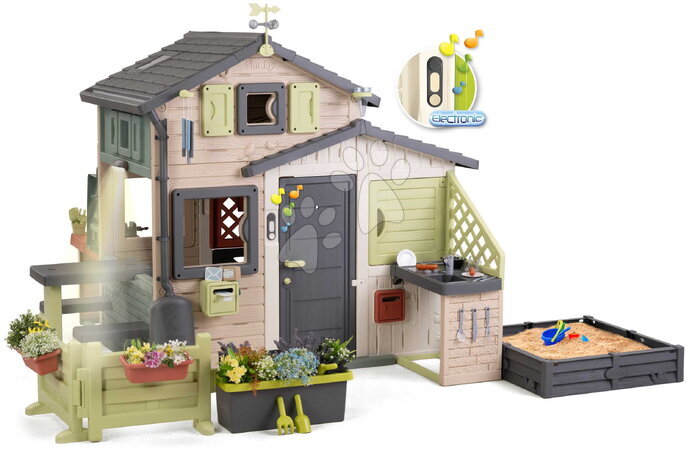 Smoby | Pagina 2 - Casetta degli Amici con piccolo giardino Friends Evo Playhouse Life Smoby