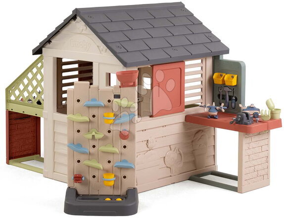 Smoby - Domček s hracou stenou Nature Playhouse&Kitchen Life Smoby