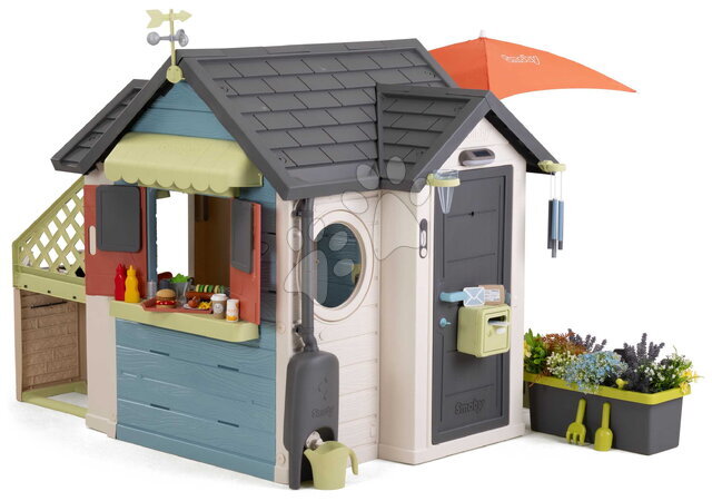 Smoby - Domček Reštaurácia so slnečníkom Chef House Life Smoby