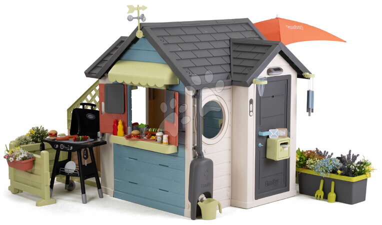 Smoby - Domček Reštaurácia s grilom Chef House Life Smoby