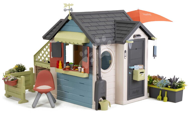 Smoby - Domček Reštaurácia s kvetináčom Chef House Life Smoby