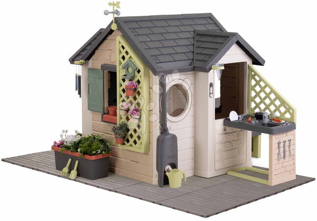  - Havestue med køkken Garden House Life Smoby