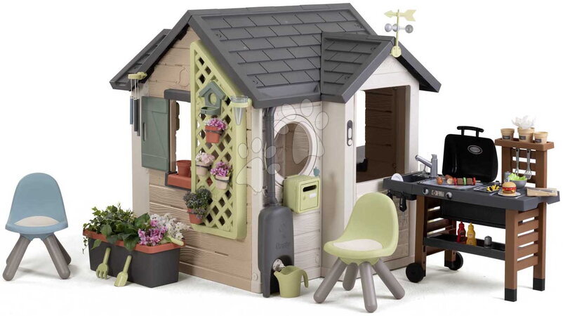  - Havemodul med grill og køkken Garden House Life Smoby
