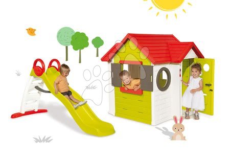 Domečky se skluzavkou - Set domeček My Neo House DeLuxe Smoby - 42