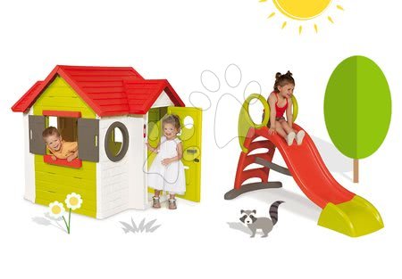 Domčeky so šmykľavkou - Set domček My Neo House DeLuxe Smoby - 34