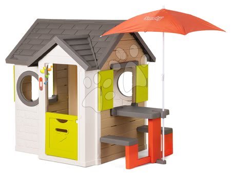 Kerti játszóházak gyerekeknek - Házikó My House Smoby - 12