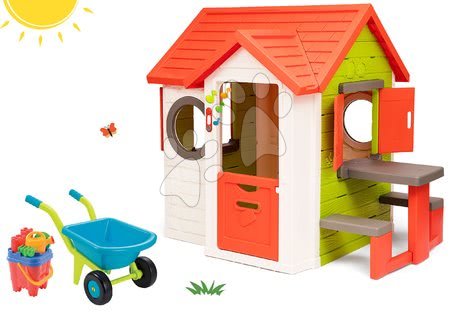 Domčeky s náradím - My Neo House DeLuxe Smoby Playhouse Set - 28