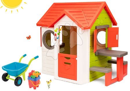 Domčeky s náradím - My Neo House DeLuxe Smoby Playhouse Set - 27
